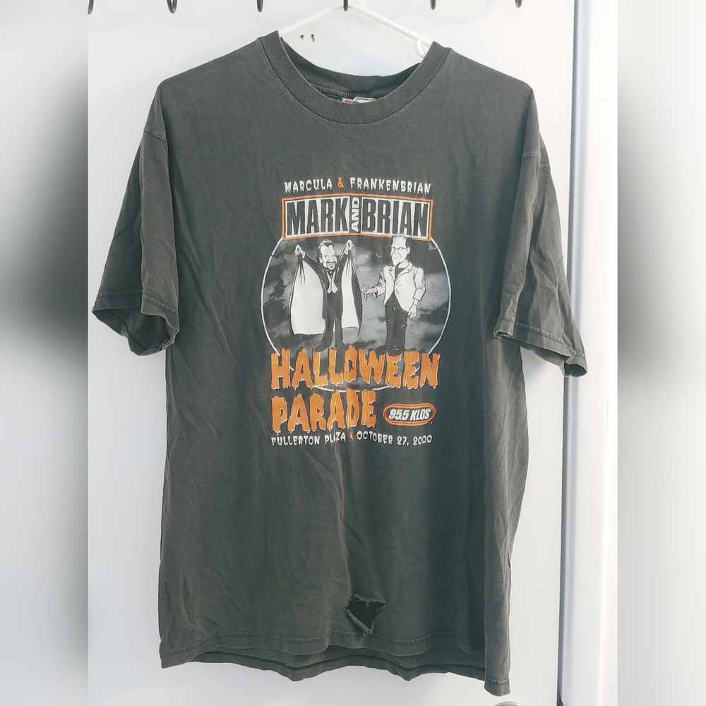 Mark And Brian Halloween Parade 2000 Vintage Tee Shirt, Size L.